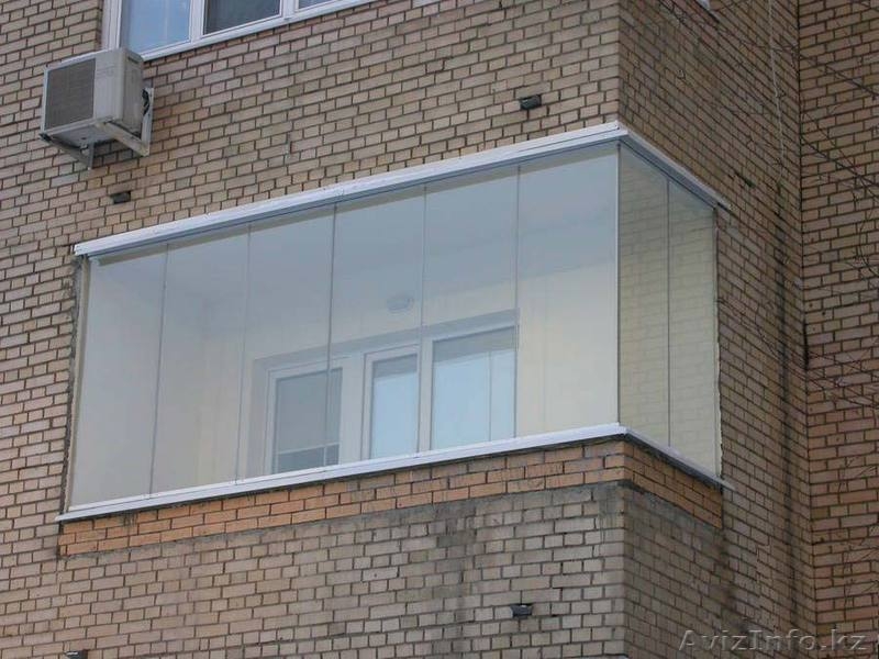 Раздвижное безрамное остекление фасада, лоджии, террасы. Новинка! - Изображение #1, Объявление #1359868