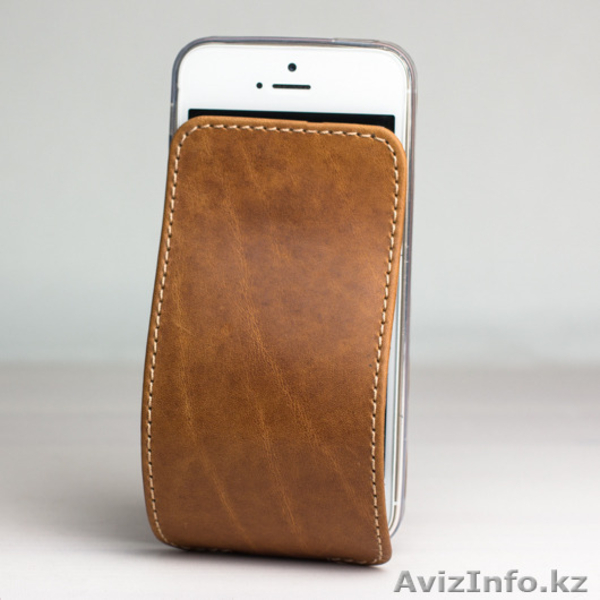 Чехлы кожанные ручной работы только для Iphone 5/5S, 6/6S, 6+/6S+ - Изображение #2, Объявление #1376277