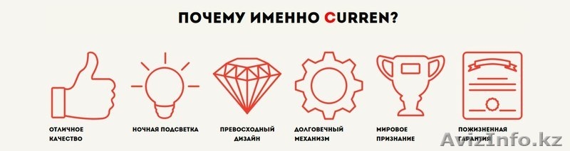 Оригинальные японские часы CURREN - Изображение #4, Объявление #1371412