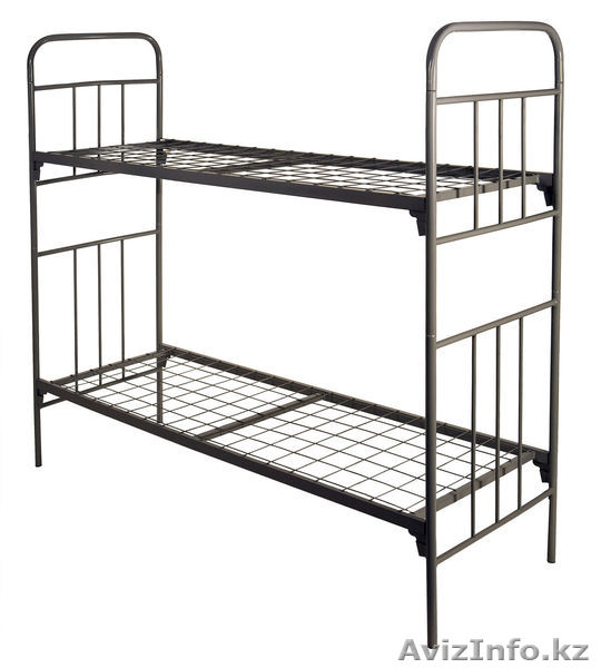 Кровати металлические для детских лагерей, кровати для гостиниц, кровати оптом. - Изображение #4, Объявление #1418620
