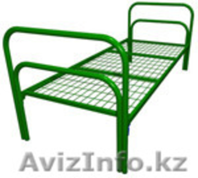 Кровати металлические для бытовок, кровати трёхъярусные для рабочих, оптом - Изображение #5, Объявление #1435290