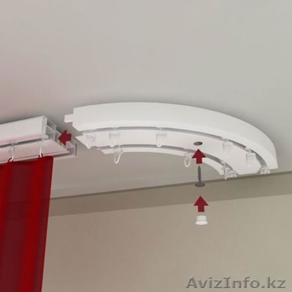 Установка карниз гардин ролл штор жалюзи а также в продаже  - Изображение #3, Объявление #1444203