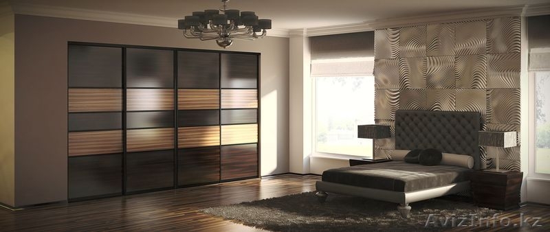 Изготовление шкафов-купе в Астане от 35 000 тенге за кв.м. - Изображение #1, Объявление #1459991
