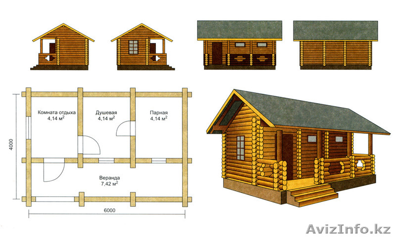 Срубы домов и Бань  - Изображение #1, Объявление #1493576