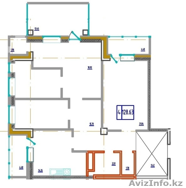 Продам в ЖК "Кристал" 4-х комнатную квартиру - Изображение #1, Объявление #1498365