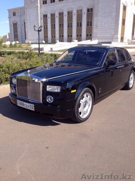 Прокат. От компании "7zvezd" черный ROLLS-ROYCE - Изображение #1, Объявление #1494002