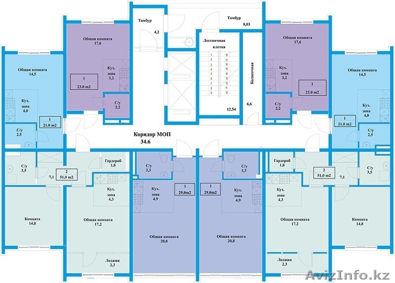 ЖК Аспан 21м2 супер цена, ул. Кошкарбаева ключи октябрь 2016г - Изображение #2, Объявление #1495695
