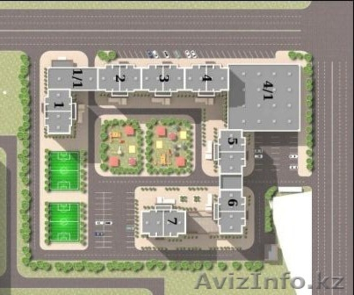 53м2 ОТЛИЧНАЯ планировка ЖК Аспан ул.Кошкарбаева - Изображение #5, Объявление #1495700