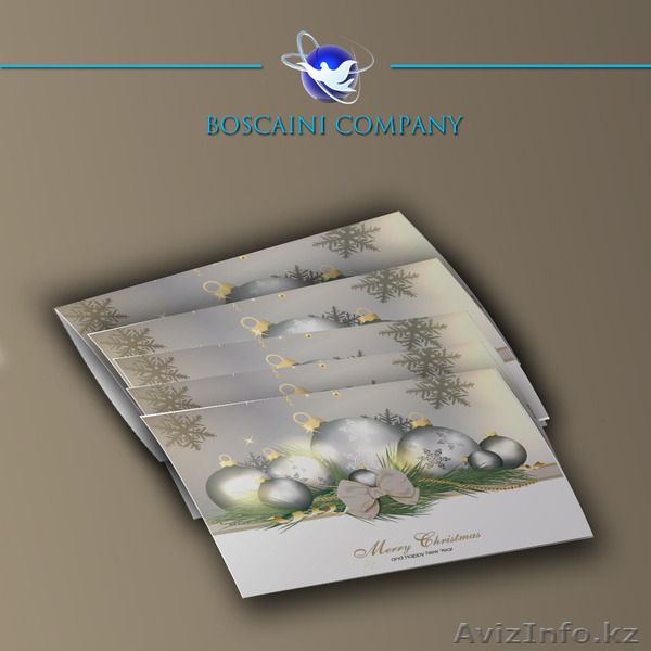 Открытки с Новым годом. Стильно, быстро, качественно! Левый берег - Изображение #2, Объявление #1339010