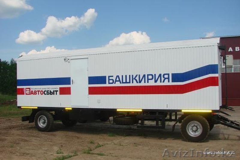 Вагон-дома, здания мобильные, вагон-дом на шасси. Прицепы НЕФАЗ. - Изображение #2, Объявление #1538031