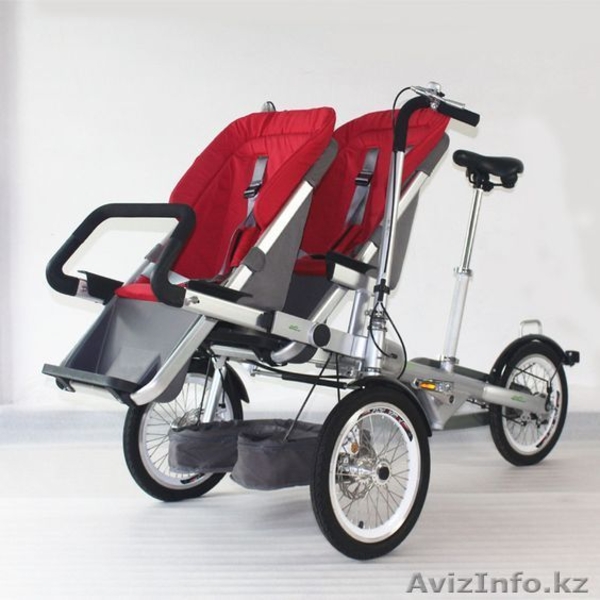 Велоколяска Taga Bike. Велосипед-коляска мама и ребенок - Изображение #9, Объявление #1566423