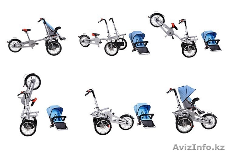 Велоколяска Taga Bike. Велосипед-коляска мама и ребенок - Изображение #11, Объявление #1566423