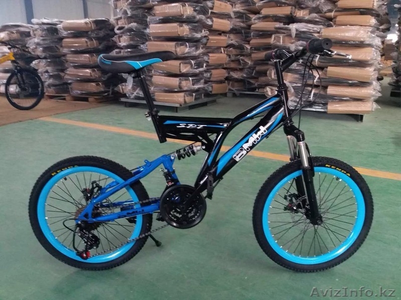 Велосипед Green Bike (двухподвесный) на спицах в АСТАНЕ! Только заводские! - Изображение #4, Объявление #1576691