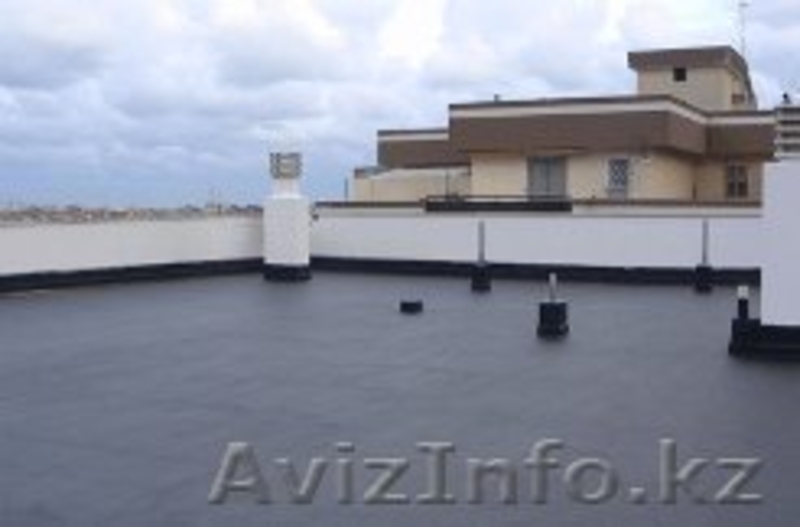 Ремонт и гидроизоляция кровли, фундаментов, полов паркингов, бассейнов жидкой ре - Изображение #1, Объявление #1584286