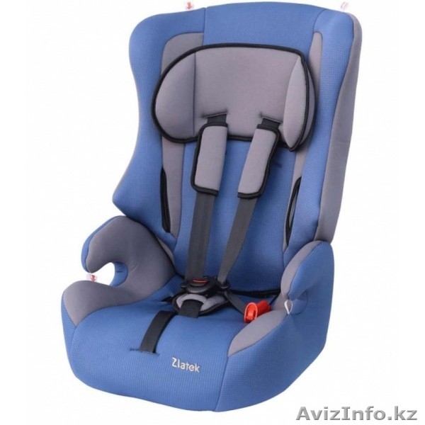Детское автокресло Zlatek Atlantic LUX, 9-36 кг, синий - Изображение #1, Объявление #1584941