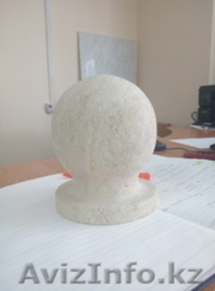 перила , тумбы ,  шары , подставки из травертина - Изображение #3, Объявление #1378887