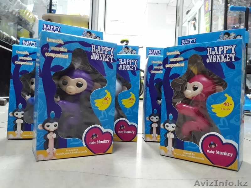 Обезьянка на палец happy monkey. Фингерлингс! Фингерлинкс! Оригинал! - Изображение #2, Объявление #1612300