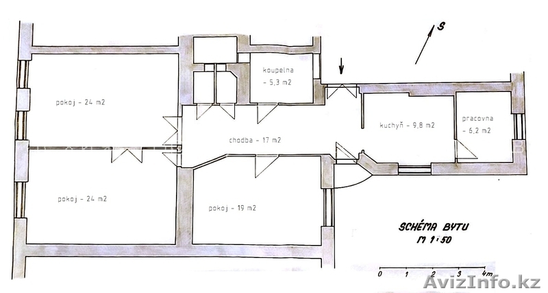 Продаем 3-комнатную квартиру, 105 м², Брно - Изображение #10, Объявление #1624598