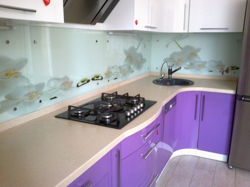 Фартуки для кухни из стекла - Изображение #2, Объявление #1648628