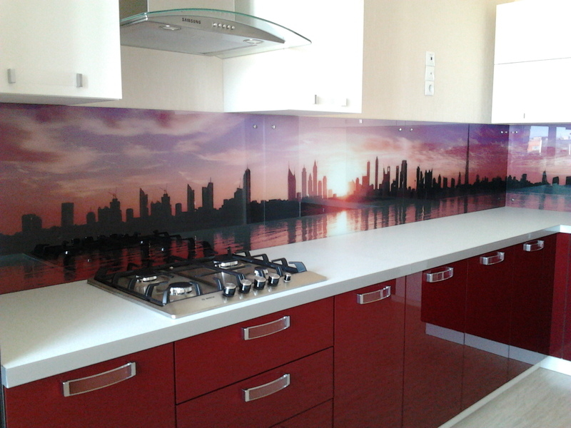 Фартуки для кухни из стекла - Изображение #1, Объявление #1648628