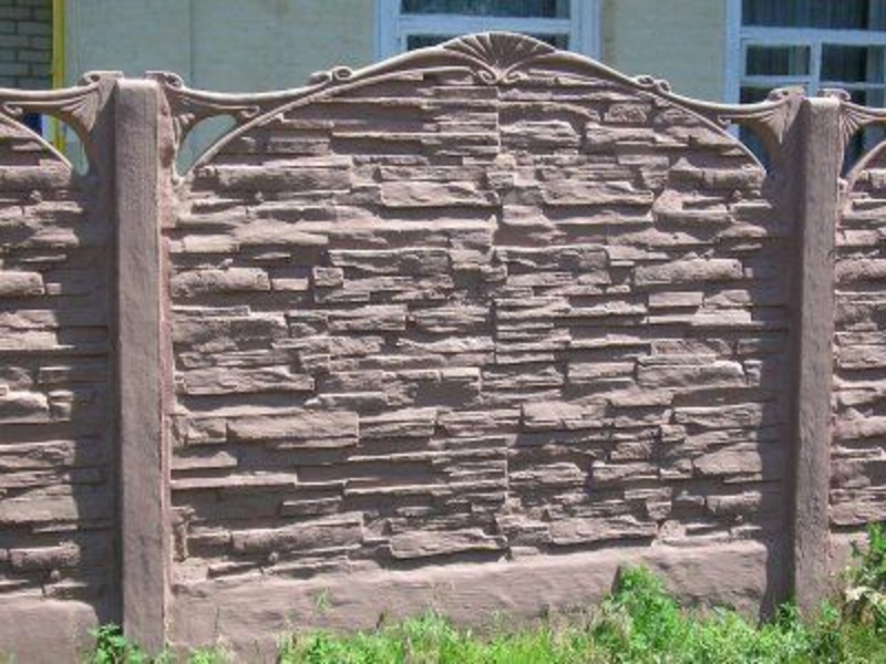 Еврозабор декоративный железобетонный забор установка еврозабора  - Изображение #4, Объявление #1645791