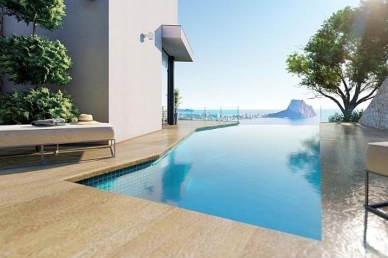 Недвижимость в Испании, Новая вилла с видами на море от застройщика в Кальпе - Изображение #4, Объявление #1658821