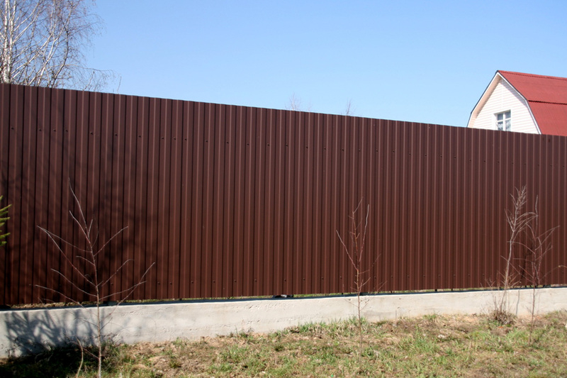 Монтаж забора из проф листа - Изображение #1, Объявление #1658034