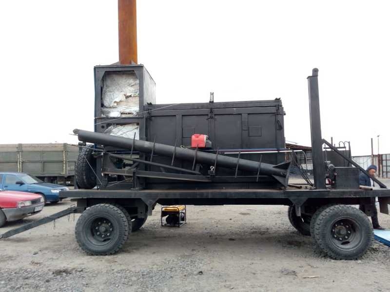 Передвижной инсиниратор (печь) для сжигания мед и био отходов - Изображение #1, Объявление #1650651