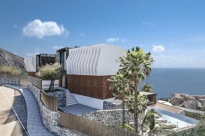 Недвижимость в Испании, Новая вилла с видами на море от застройщика в Альтеа - Изображение #3, Объявление #1672584