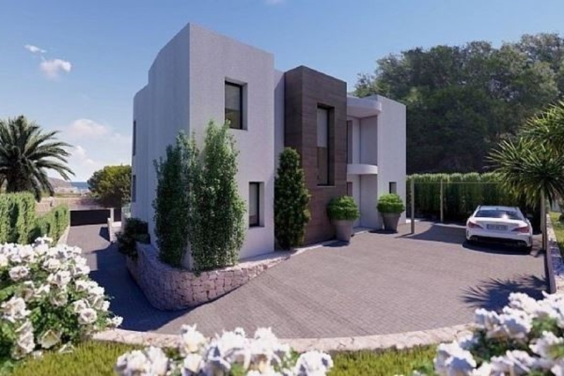 Новая вилла с видами на море от застройщика в Морайра,Коста Бланка,Испания - Изображение #5, Объявление #1689107