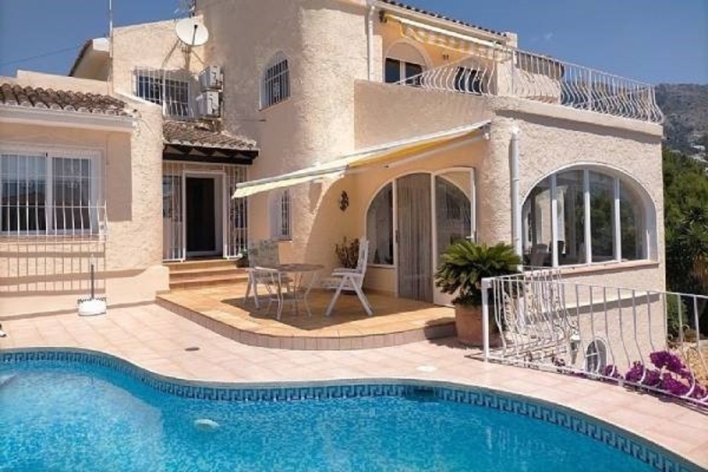 Недвижимость в Испании, Вилла с видами на море в Альтеа,Коста Бланка,Испания - Изображение #1, Объявление #1719539