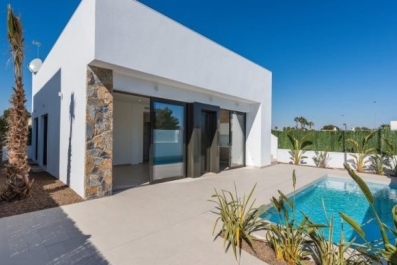 Недвижимость в Испании, Новая вилла рядом с пляжем от застройщика в Сан Хавьер - Изображение #1, Объявление #1719548