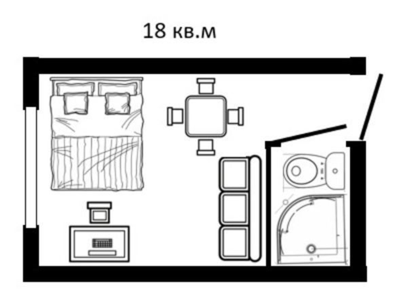 Продам 1-комн. квартиру 18 кв.м за  9 239 000 тенге - Изображение #6, Объявление #1732005
