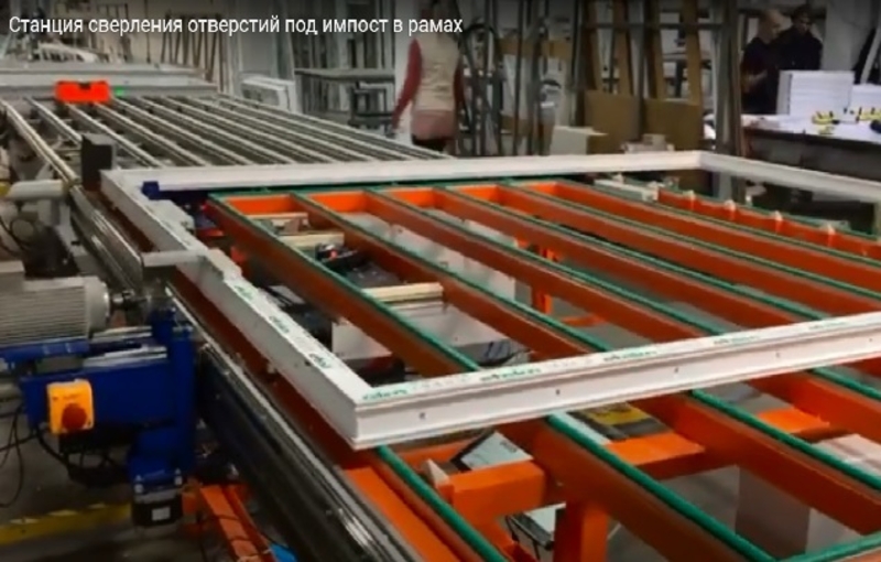 Двухголовая станция сверления отверстий под импост в рамах WS402 - Изображение #2, Объявление #1741704