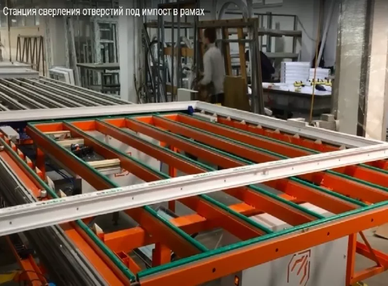 Двухголовая станция сверления отверстий под импост в рамах WS402 - Изображение #3, Объявление #1741704