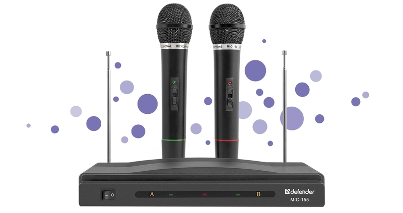 беспроводной радиомикрофон для пения и караоке с базой  - Изображение #2, Объявление #1182338