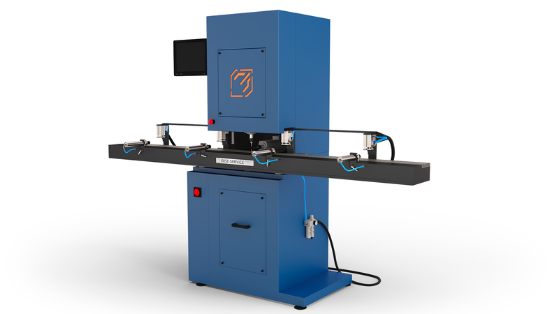 Центр фрезерования отверстий в створке под замок и ручку с металлом WS707 - Изображение #1, Объявление #1741663