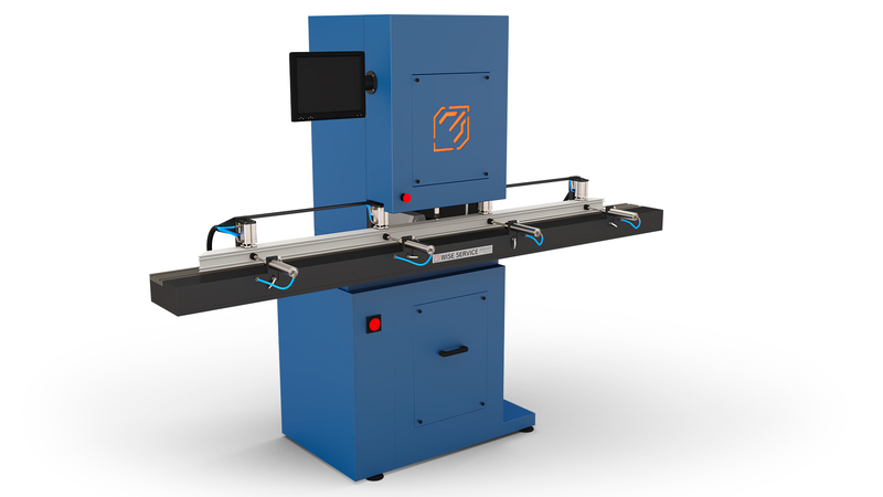 Центр фрезерования отверстий в створке под замок и ручку с металлом WS707 - Изображение #2, Объявление #1741663