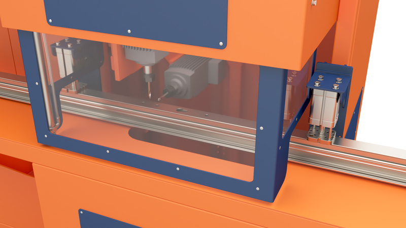 Центр автоматического фрезерования алюминиевых профилей WS710 - Изображение #2, Объявление #1741717