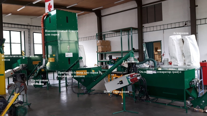 Линия гранулирования хмеля Mgl 200ch /400 ch /600 ch / 800 ch - Изображение #2, Объявление #1743259