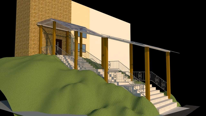 Стеклянные козырьки на заказ - Изображение #2, Объявление #1745280