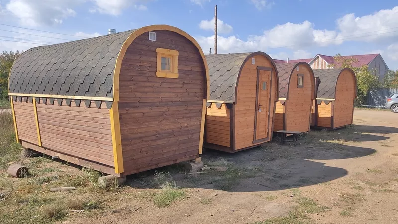 Бани-бочки под ключ от производителя! Быстро прогреваются, компактные, мобильные - Изображение #2, Объявление #1753249