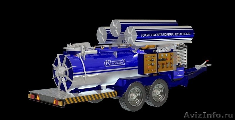 Мобильное оборудование для производства пенобетона - Изображение #1, Объявление #41330